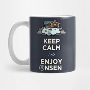 Keep Calm and Enjoy Onsen Mug